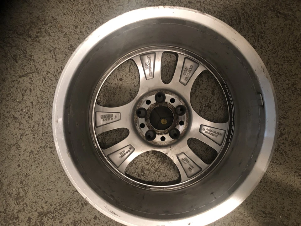 Mercedes BBS RT 180 in 7 x 17 ET 57 und RT 181 in 7 X 17 ET 49 Alufelgen - Bild 2 von 4