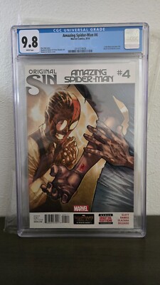 Amazing Spider-Man #4 CGC 9.8 1st Appearance Silk 2014 Custom Label
