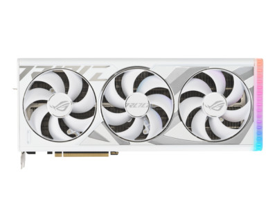 ASUS ROG Strix GeForce RTX 4090 24G GDDR6X White OC Edition Gaming Grafikkarte