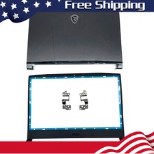 Back Cover  Bezel Hinges For MSI Pulse GL66 Crosshair 15 MS-1581 1583 Top Case