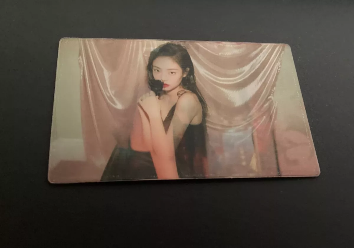 Blackpink Jennie Official SOLO Special Edition POB Lenticular Photocard