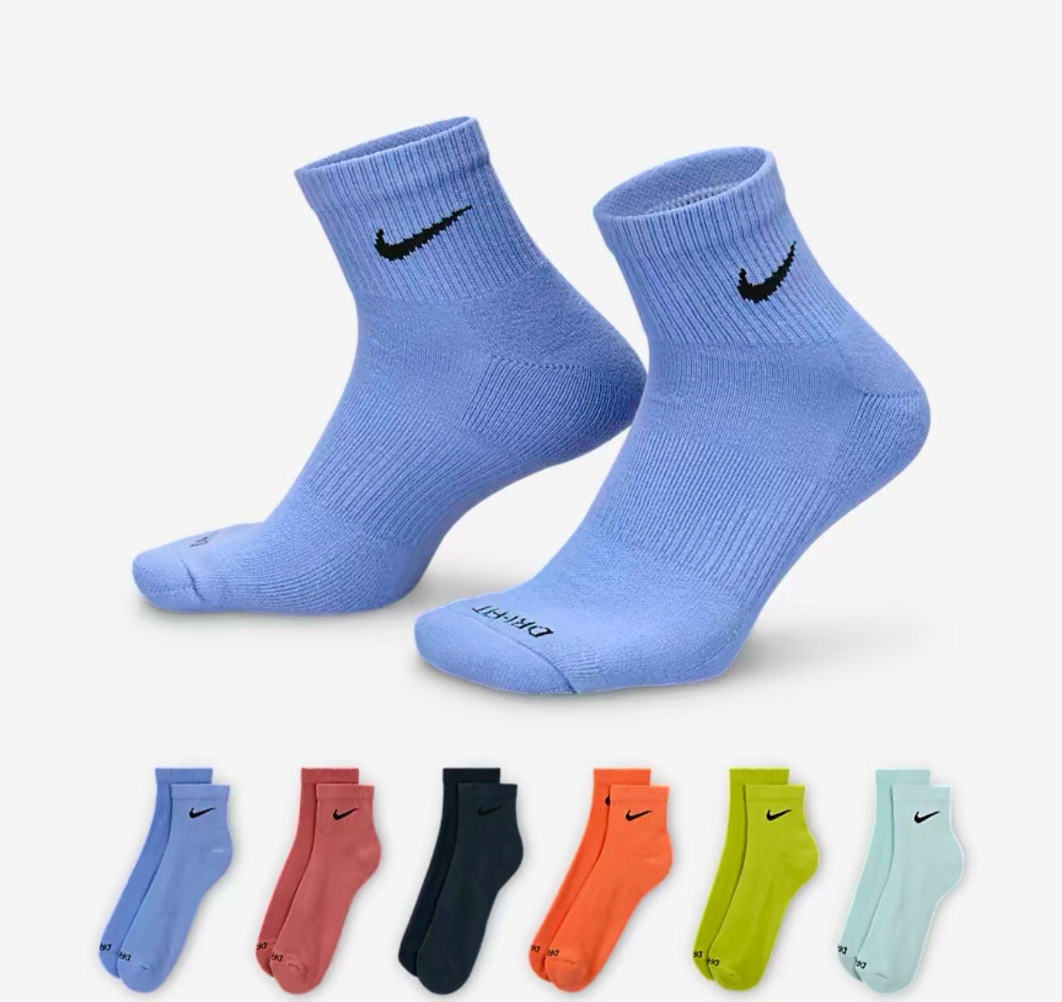 Dri Fit Nike Socken WeiÃƒÂŸ Blau Nike Strike Dri-Fit Football Socks