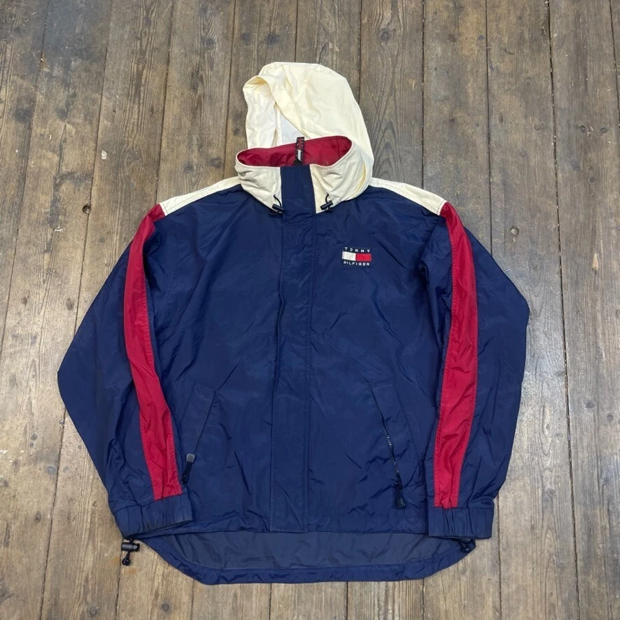 Mens tommy hilfiger rain jacket clearance