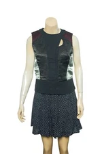 Isabel Marant Jacket XS 2 Women Casual Winter Quilted Sleeveless Coat NWD 23044