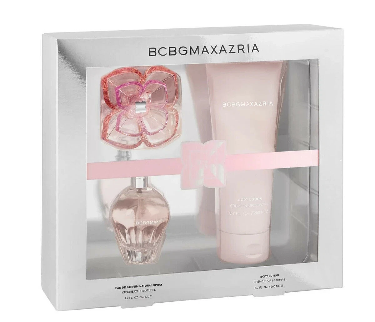 2pc Set BCBG MAX AZRIA EDP 1.7oz Womens Perfume Spray Body