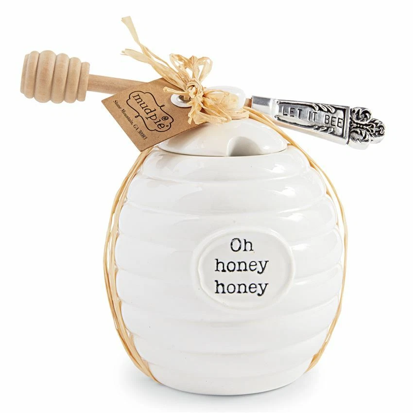 Mudpie - Circa Honey Pot Set - 4771008