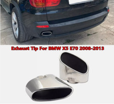 Car Rear Exhaust Tip Muffler Tailpipe For 08-13 BMW X5 E70 Accessories 2pcs