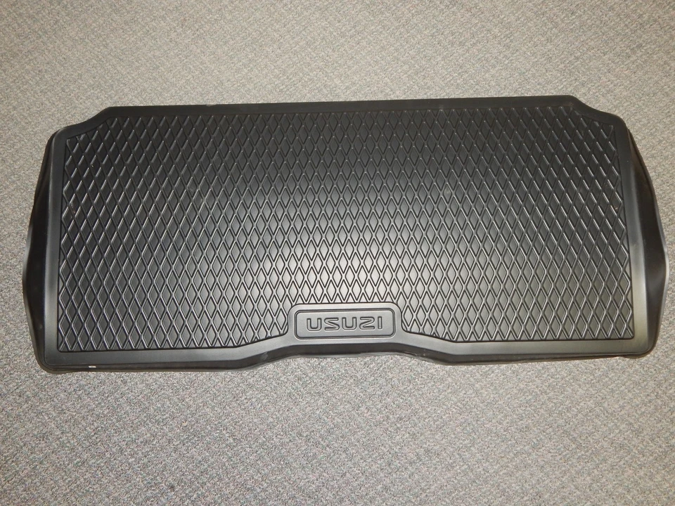 New OEM 2002-2009 Isuzu Ascender Rear Cargo Tray Floor Mat Black Chevy GMC 3 Row - Image 3 of 4