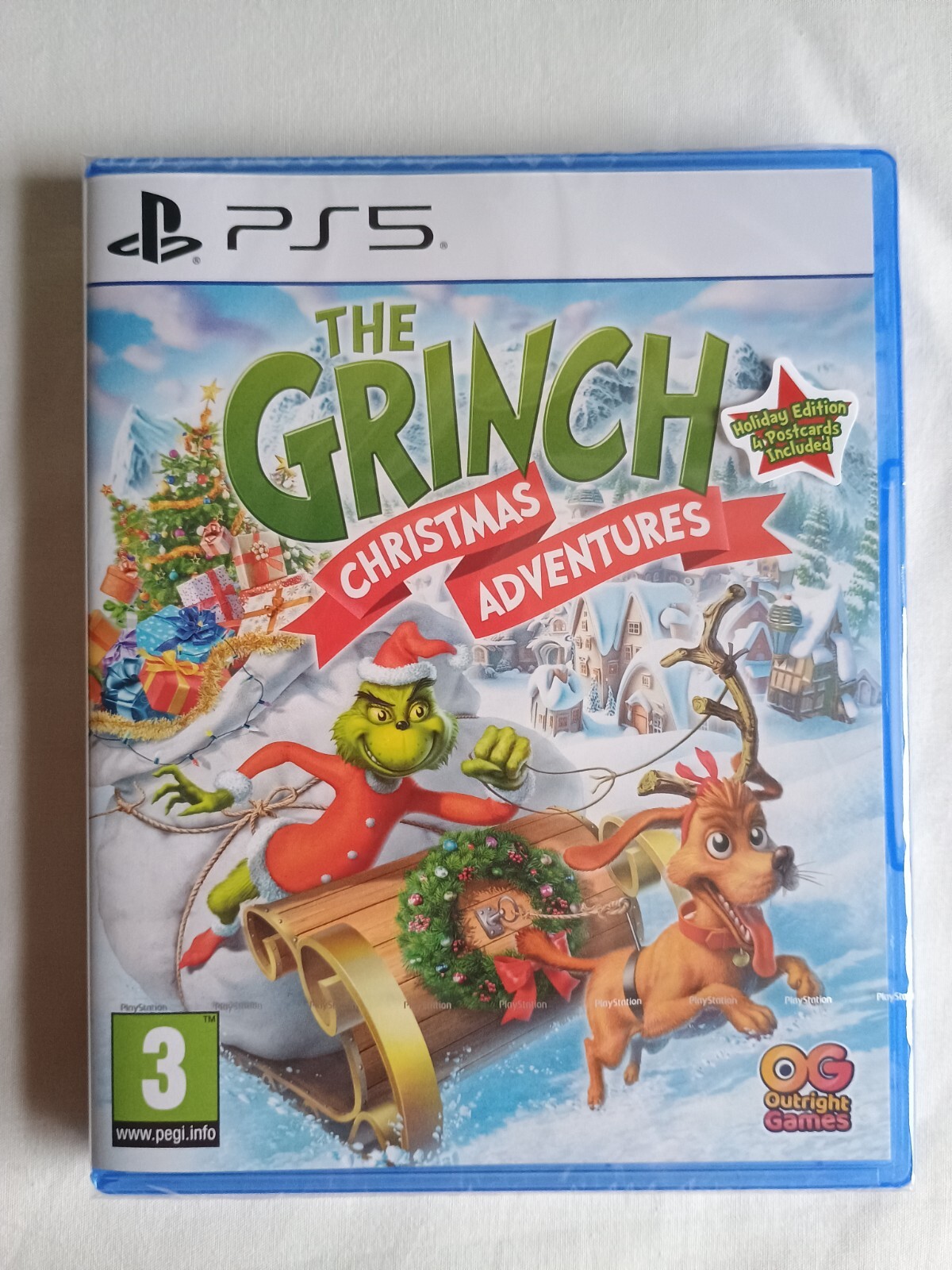 The Grinch Christmas Adventures Holiday Edition PS5 Playstation 5 NEW & SEALED
