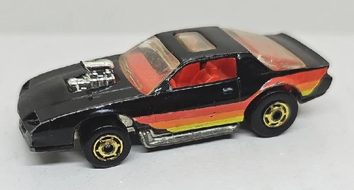 Vintage Hot Wheels BLOWN CAMARO Z-28 HOT ONES Gold Wheels 1983 - FREE SHIPPING