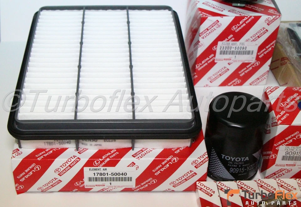 Kit de afinación genuino Toyota Land Cruiser 06-07 Lexus LX470 98-07 V8 4,7 L 5 piezas Foto 2 de 4