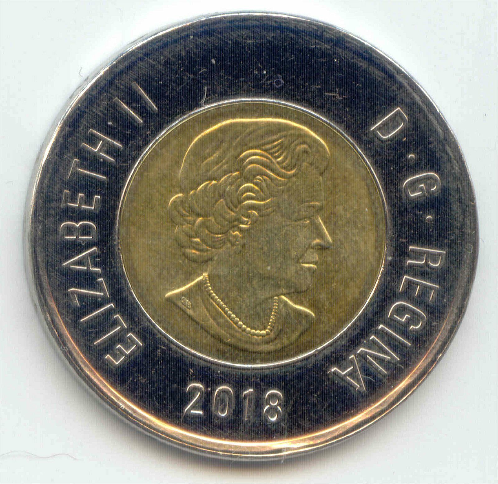 Canada 最大84％オフ 2018 Toonie ふるさと割 Canadian 2 Dollar EXACT ~ $2 COIN Two