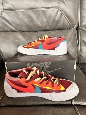 Nike sacai x KAWS Blazer Low Team Red/Hot Lava/White DM7901-600 Men s