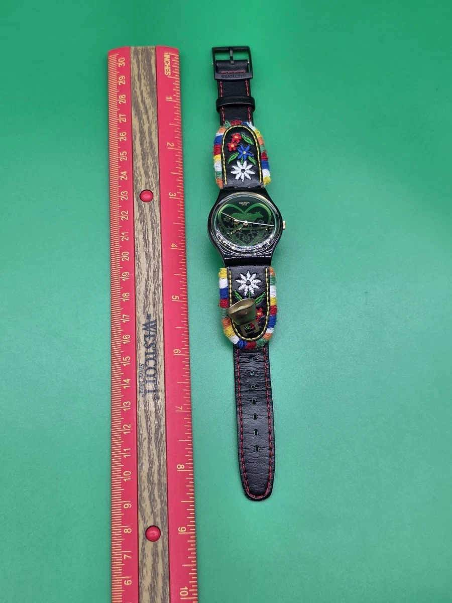 Swatch Leather Women Wristwatches for sale | eBay display picture 3