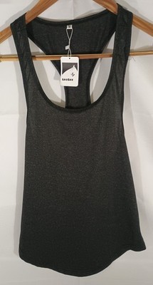TANK-Top LECGEE Comfortable LIFE Size Medium M Dark Gray Ladies New With Tag
