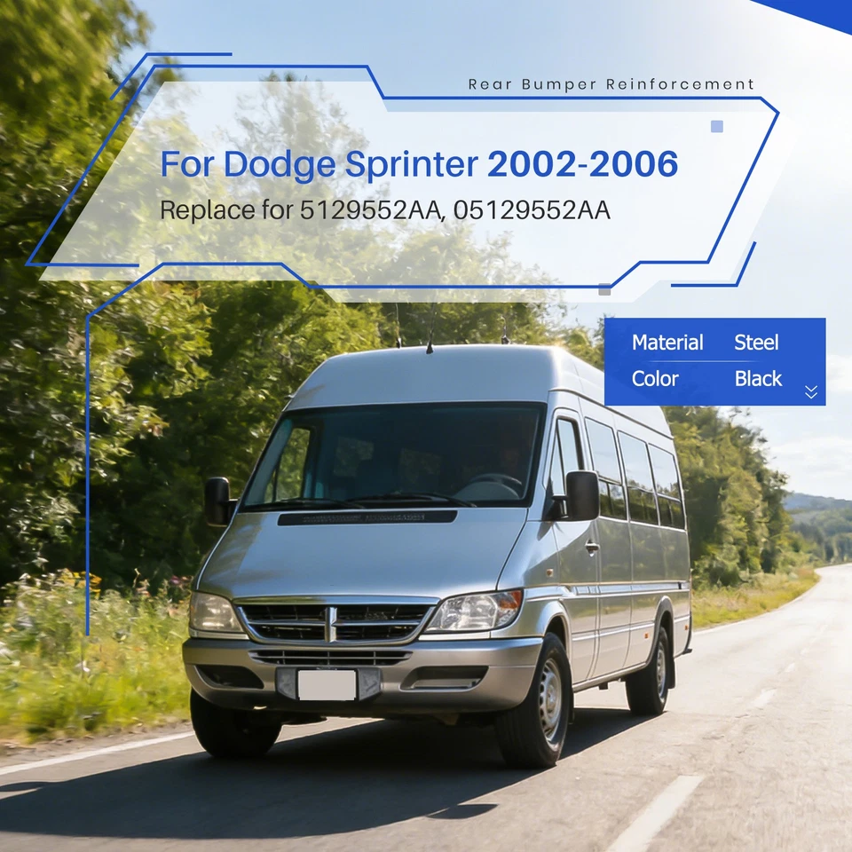 Rear Bumper Reinforcement Step Pad #5129552AA For Dodge Sprinter 2500/3500 02-06 Foto 2 de 4