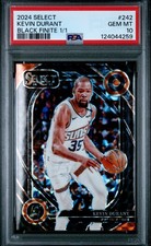 2024 PANINI SELECT BLACK FINITE 1/1 #242 KEVIN DURANT 1/1 PSA 10