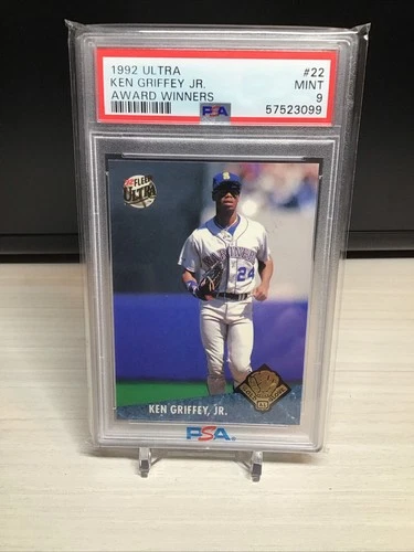 1992 ULTRA KEN GRIFFEY JR AWARD WINNERS #22 PSA 9 Mint