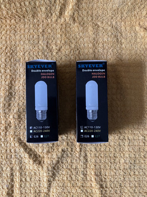 2 Skyever Double Envelope Halogen JDD BULD @4 Total
