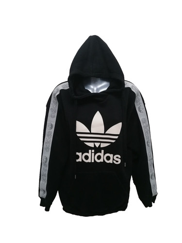 Adidas Originals Hoodie Logo Sleeves Tape - size UK 8 (S)