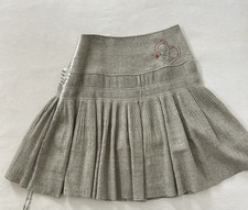 Oilily Wool Gray Skirt Sz 34/Small