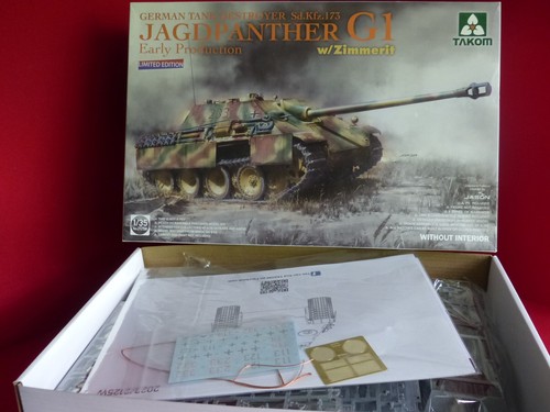 Takom - No.2125W - Jagdpanther G1 Limited Edition - ungebaut - S040-13 - Bild 6 von 6