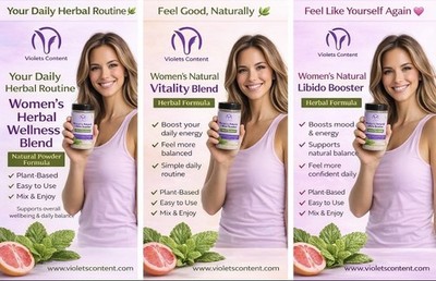 Women s Herbal Wellness Blend   Natürliche Pulverformel  