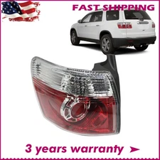 Tail Light Tail Lamp For 2007-2012 GMC Acadia Driver Side Left Outer Assembly