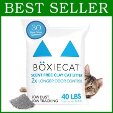 Boxie Long-Lasting Unscented Cat Litter - 99.9 Dust-Free