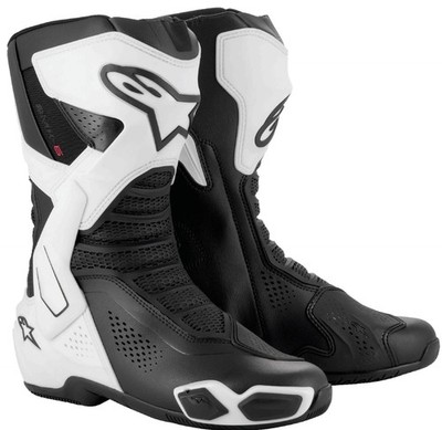 Alpinestars SMX-6 バイクブーツ 白黒　EU 37 23cm Alpinestars SMX-6 V3 Mens Vented Motorcycle Boots White/Black | eBay