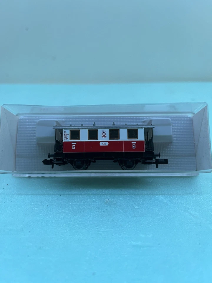 Wagon Voyageurs Échelle N FLEISCHMANN 2eme Classe Livrée Rouge - Photo 2/4