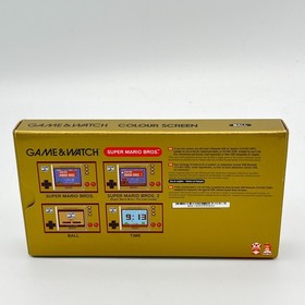 Nintendo Game & Watch Super Mario Console - Complete Beige/Red