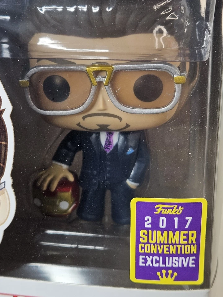 Funko Pop Marvel Spider-Man Homecoming Tony Stark #225 exclusivo de verano 2017 Foto 2 de 4
