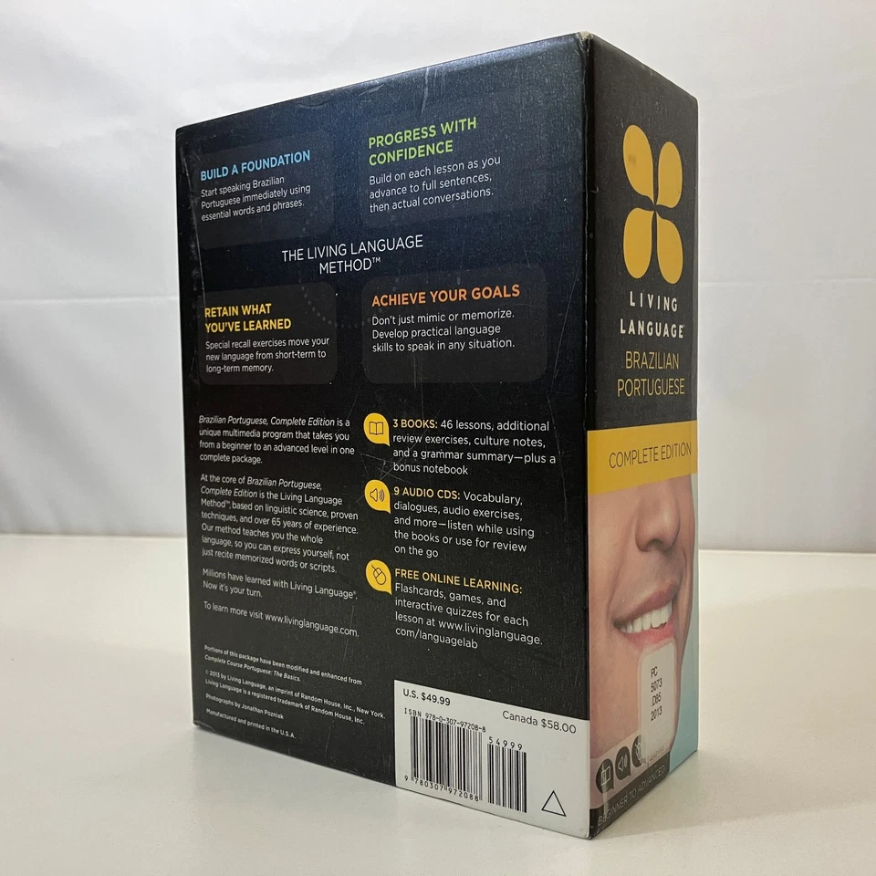 Living Language Brazilian Portuguese Complete Edition EX-LIBRARY 2013 Multimedia - Image 2 of 4