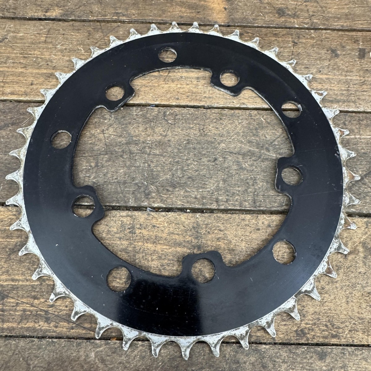 Vintage GT 43T BMX USA Sprocket Wing Chainwheel 5-Arm Black