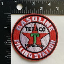 Texaco Gasoline Retro Embroidered Iron On Patch