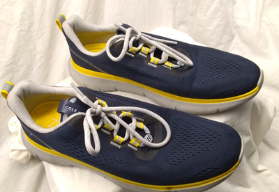 Cole Haan Zero Grand 360 Blue Lace Up Sneakers Men Size 10 Great Shape