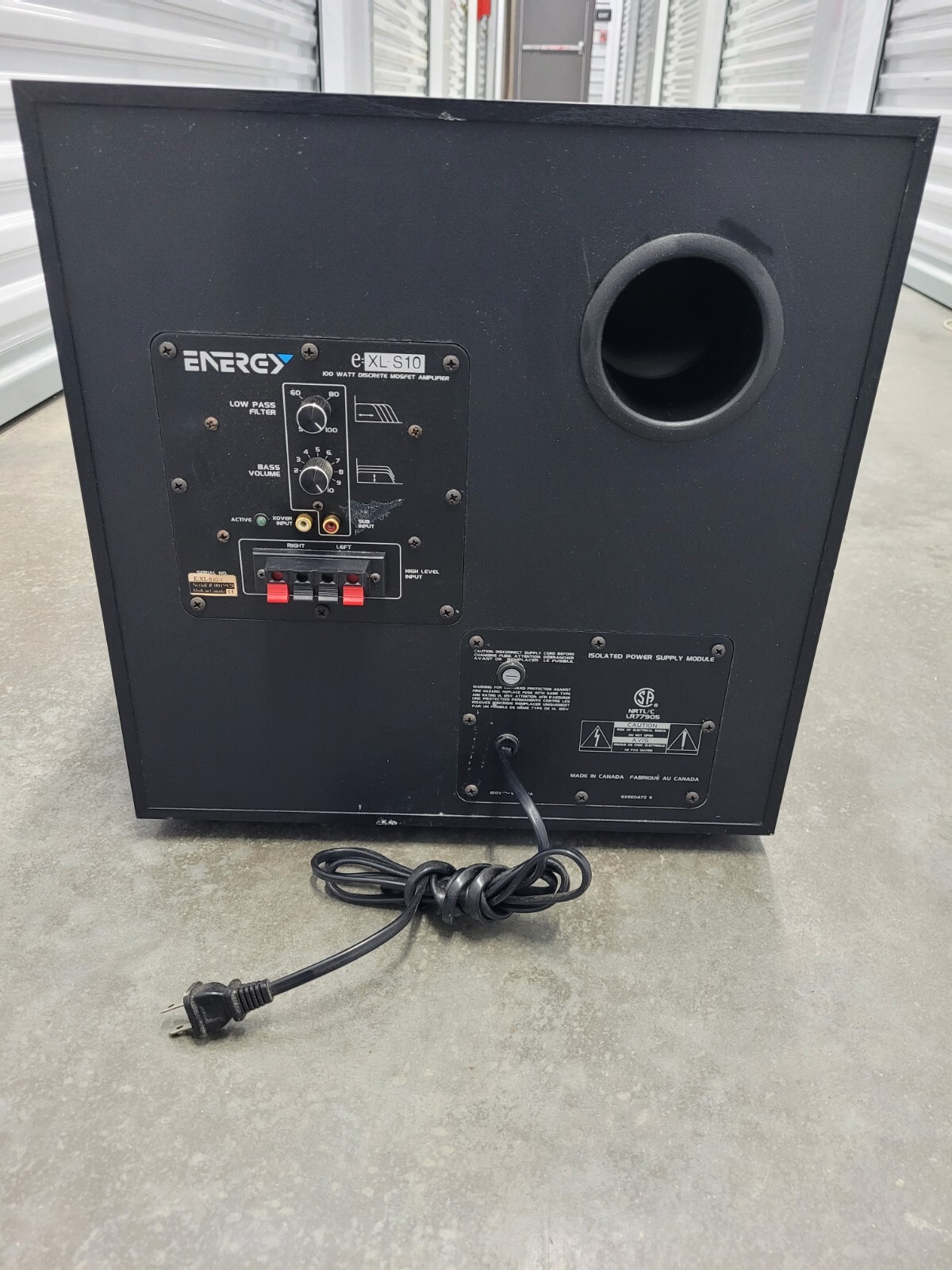 Energy E XL S10 Subwoofer for sale online eBay