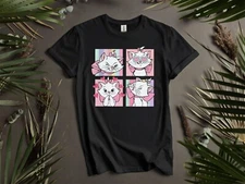 Aristocats Marie Cat Emotions Love Heart Hoodie Tshirt Men Women Unisex AD708