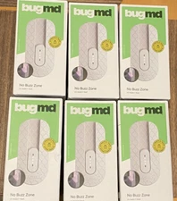 BugMD No Fly Zone Refillable UV Bug Zapper, Mosquito Zapper, Insect Trap 6pack