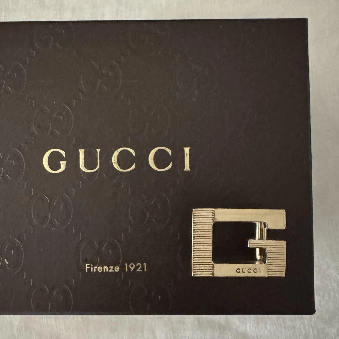 Boucle de ceinture femme GUCCI mode dorée authentique et occasion