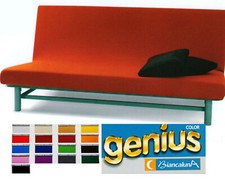 Copridivano Copri Divano senza Braccioli GENIUS QUEEN Biancaluna 4D Antimacchia
