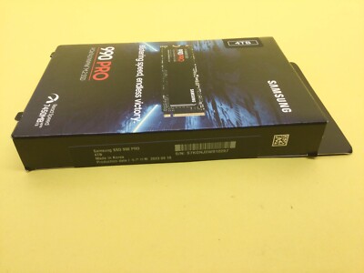 Samsung 990 PRO 4TB, Internal, M.2 (MZV9P4T0BAM) Solid State Data