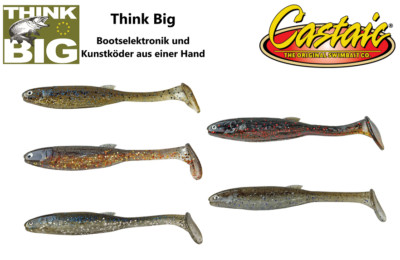Castaic Jerky J Swim 5, Softbait Shad Gummifisch, 12,5 cm, 5 Stück pro Pack