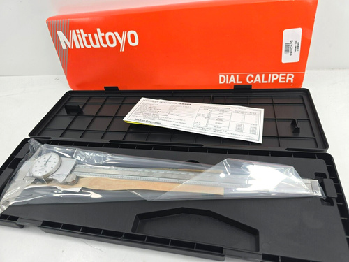 Mitutoyo 505-746 Dial Caliper.001" Graduation, 0.1" per Revolution, 0-12" Range