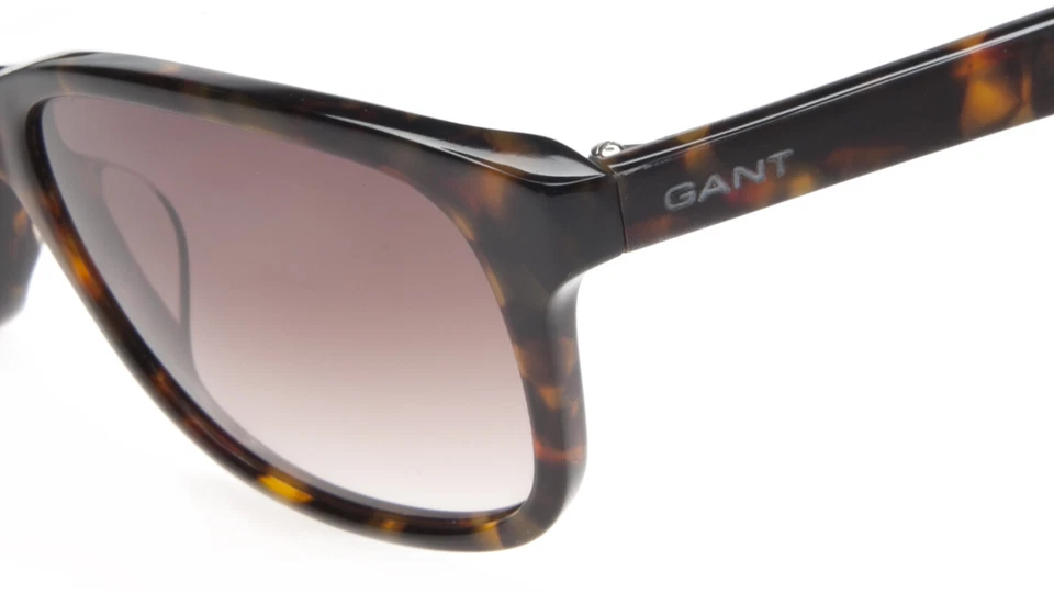 NUEVO GANT GA8040 52F HABANA OSCURA/MARRÓN LENTES DEGRADADAS GAFAS DE SOL 56-17-135 B40mm Foto 4 de 4