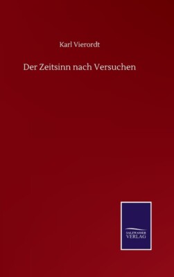 Der Zeitsinn Nach Versuchen