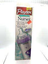 VTG Vintage 2001 Playtex Baby Disposables Premium Nurser Bottle 8oz Set