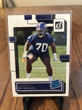 2022 Donruss Rated Rookies #398 Evan Neal - New York Giants