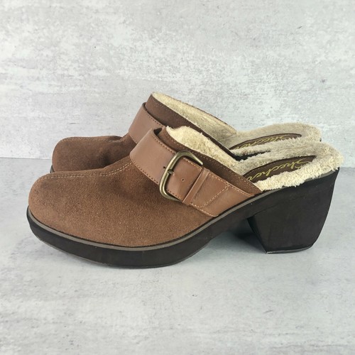 skechers platform clogs